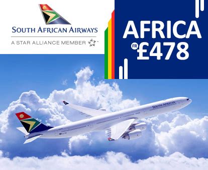 south african airways book a flight